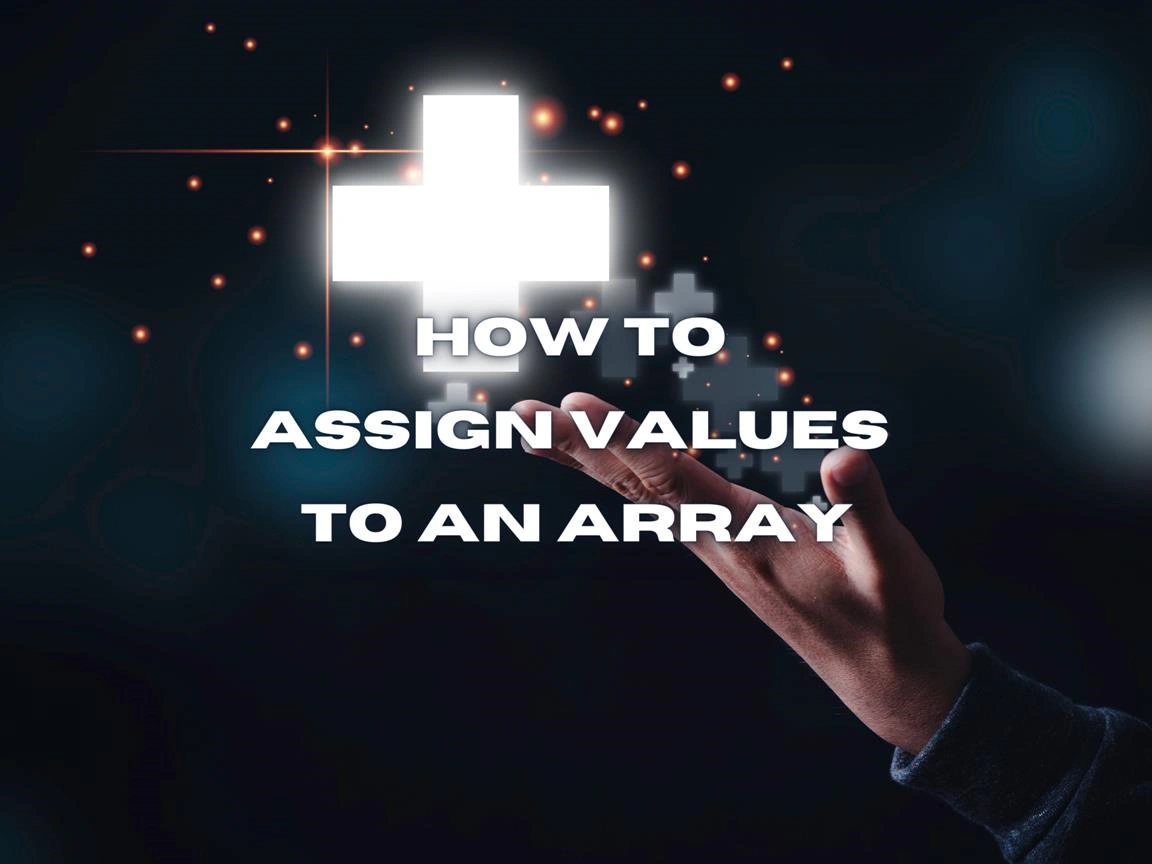 How To Assign Values to An Array Banner Image