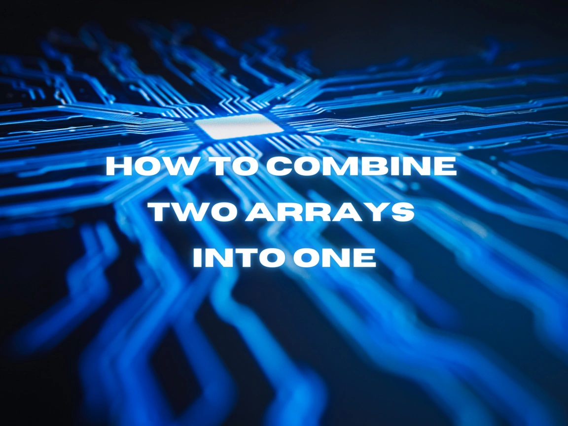 How To Combine Two Arrays Into One Banner