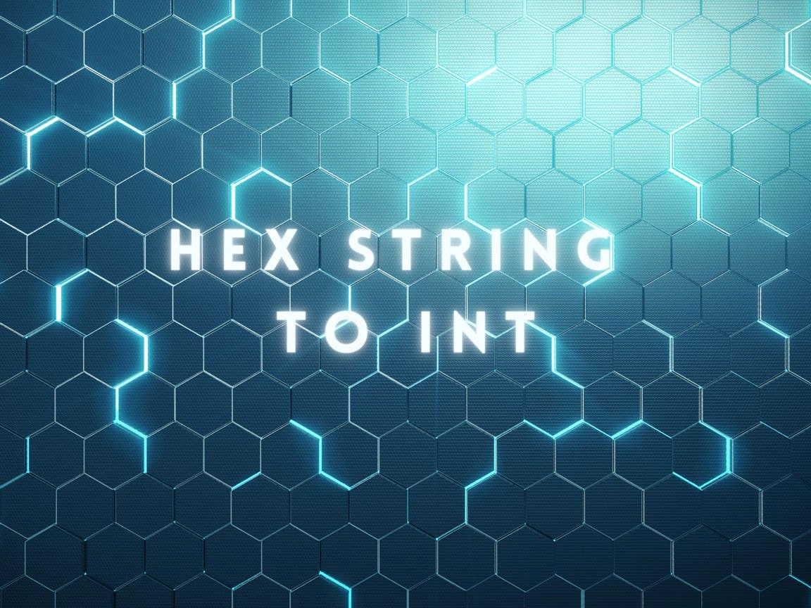 hex string to int banner