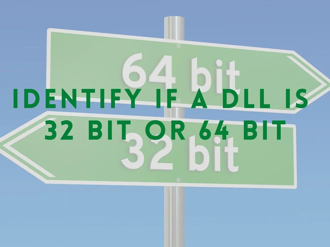 Identify If a DLL is 32bit or 64bit Image