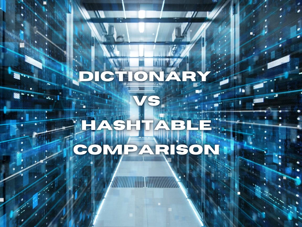 Dictionary Vs Hashtable Comparison Banner Image