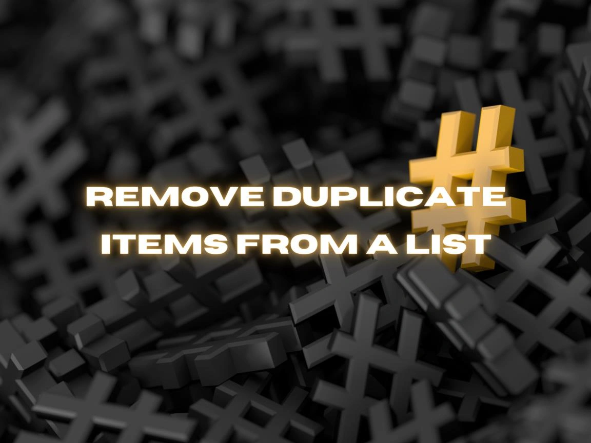 Remove Duplicate Items from A C# List Image
