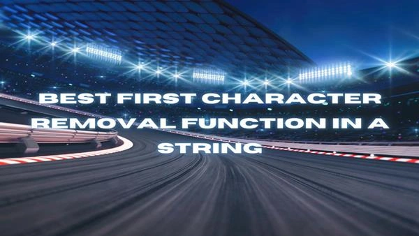Best C# First Character Removal Function In A String Image