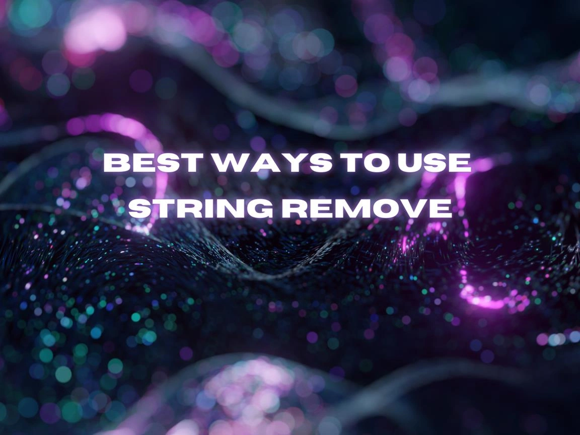 String Remove Banner Image